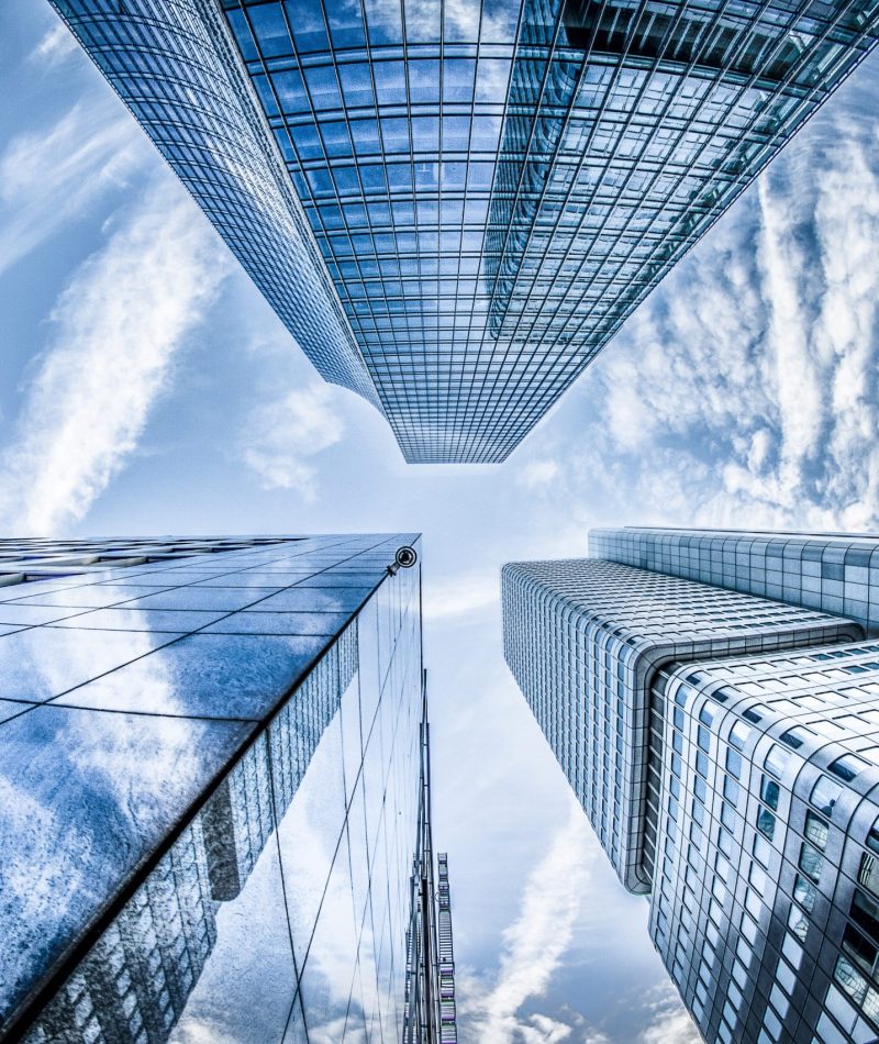 low-angle-photo-of-four-high-rise-curtain-wall-buildings-830891 Enterprise IoT Solution - Airlinq